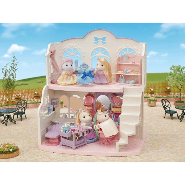 THE SYLVANIAN FAMILIES PONY\'S HAIR STYLISH SET 5644