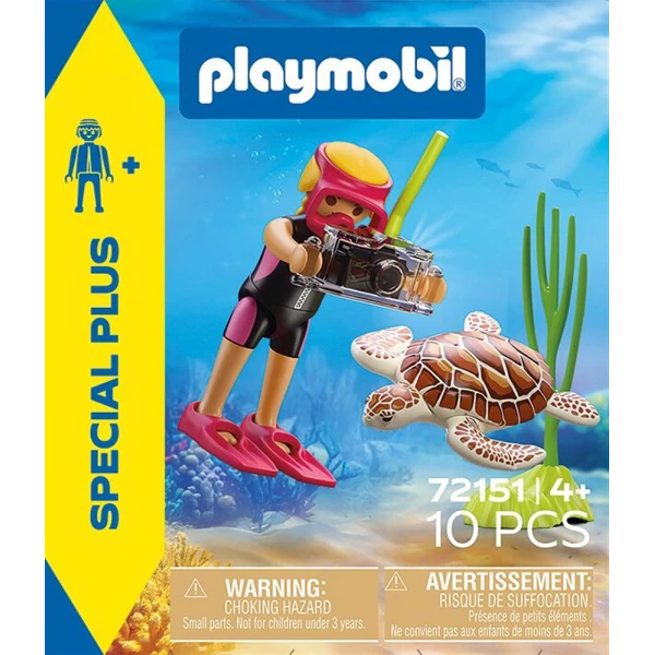 PLAYMOBIL SPECIAL PLUS ΔΥΤΡΙΑ ΜΕ ΧΕΛΩΝΑ