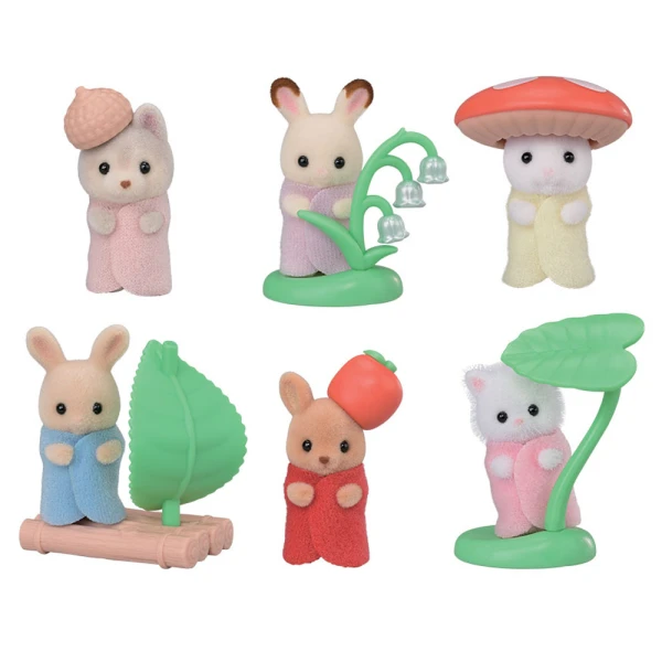 THE SYLVANIAN FAMILIES MINI FOREST COSTUME BABIES SERIES BLIND BAG