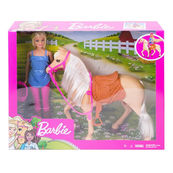 ΚΟΥΚΛΑ BARBIE ΚΑΙ ΑΛΟΓΟ