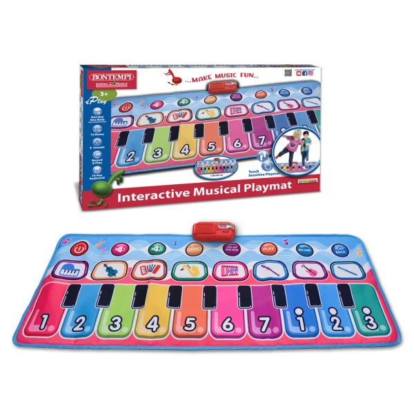 BONTEMPI INTERACTIVE MUSICAL PLAYMAT 130X48 cm