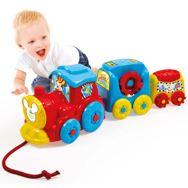 BABY CLEMENTONI DISNEY BABY ΒΡΕΦΙΚΟ ΠΑΙΧΝΙΔΙ ΤΡΕΝΑΚΙ PULL ALONG ΓΙΑ 10+ ΜΗΝΩΝ