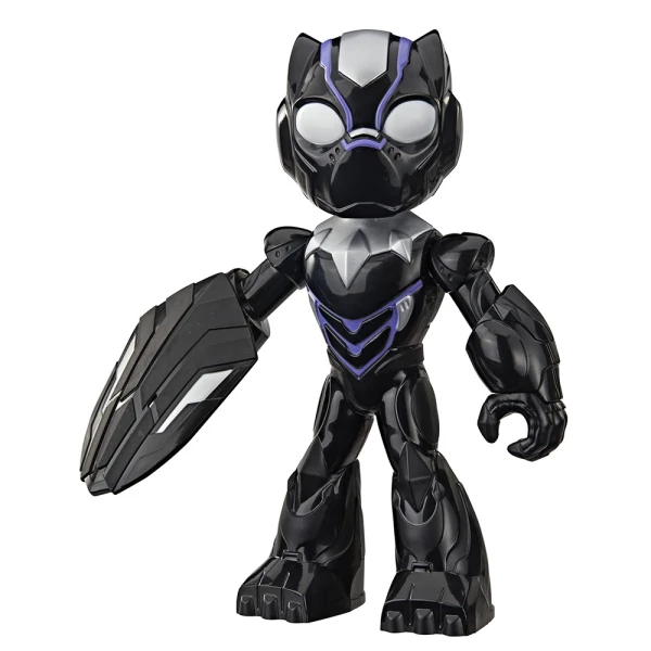 MARVEL IRON MAN AND HIS AWESOME FRIENDS SUPERSIZED BLACK PANTHER FIGURE