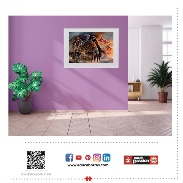 EDUCA PUZZLE 2000 pcs EAGLE RIDER
