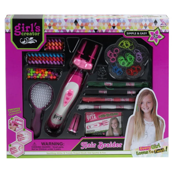 BATTERY APPLIANCE HAIR BRAIDER