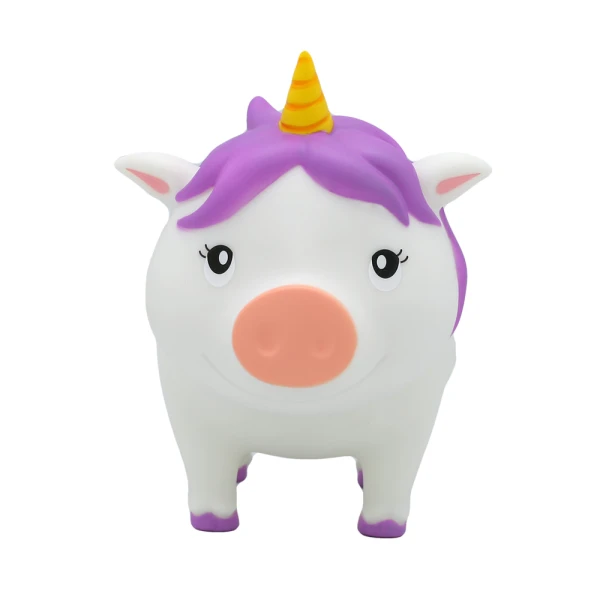 LILALU PIGGY BANK WHITE UNICORN