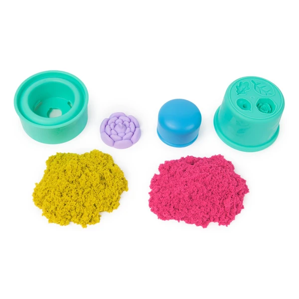 KINETIC SAND MAGICAL FLOWER SQUISH BLOSSOM