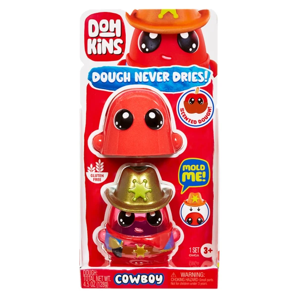 DOHKINS SCENTED DOUGH - COWBOY FOR TRAY