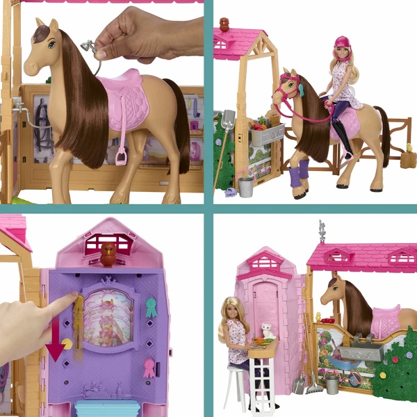 BARBIE MYSTERIES THE GREAT HORSE CHASE - ULTIMATE STABLE
