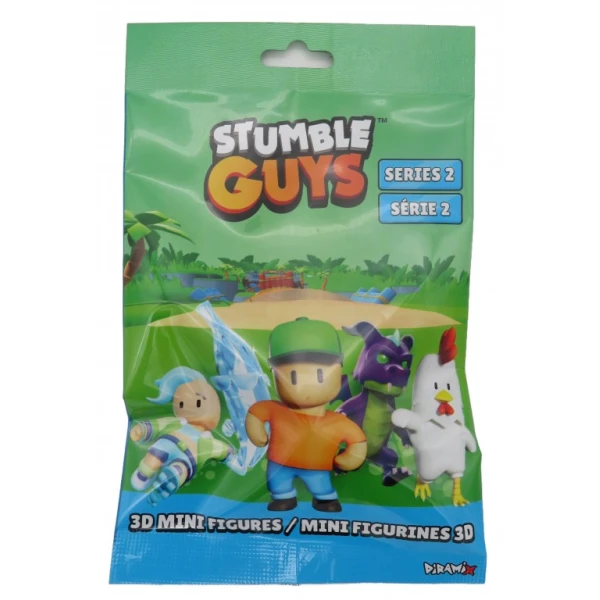 STUMBLE GUYS SERIES 2 3D MINI FIGURES SURPRISE IN FOIL BAG