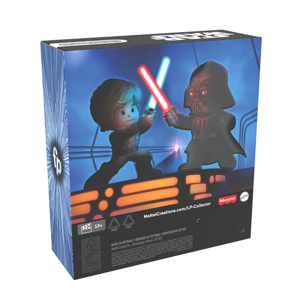 FISHER PRICE LITTLE PEOPLE SET WITH COLLECTIBLE FIGURES STAR WARS