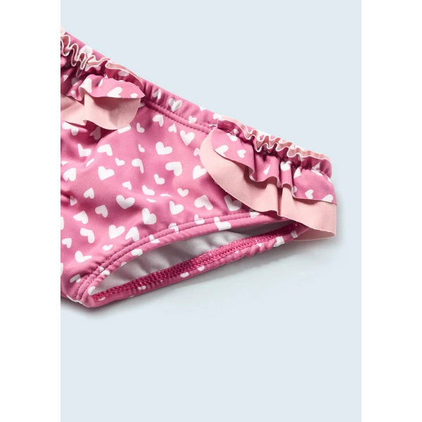 MAYORAL SET SWIMSUIT WITH HAT PINK