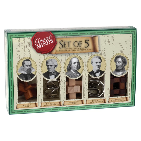 PROFESSOR PUZZLE GREAT MINDS ΣΕΤ ΤΩΝ 5