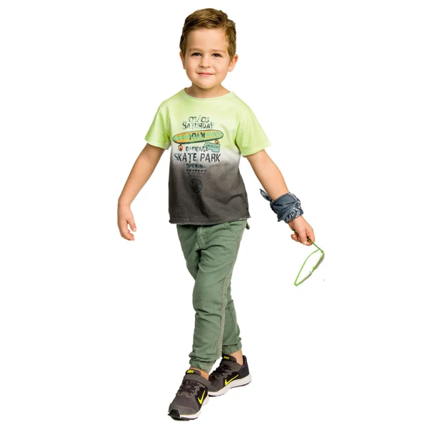 ENERGIERS BOY BLOUSE GREEN