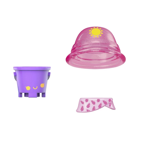 MEGA BARBIE COLOR REVEAL FIGURE WITH ACCESSORIES 16 pcs - BEACH DAY