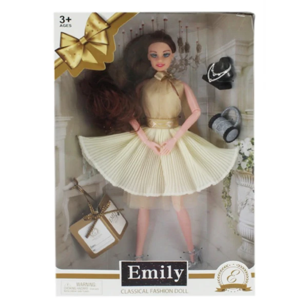 ΚΟΥΚΛΑ FASHION EMILY ΜΕ ΑΞΕΣΟΥΑΡ ΜΟΔΑΣ