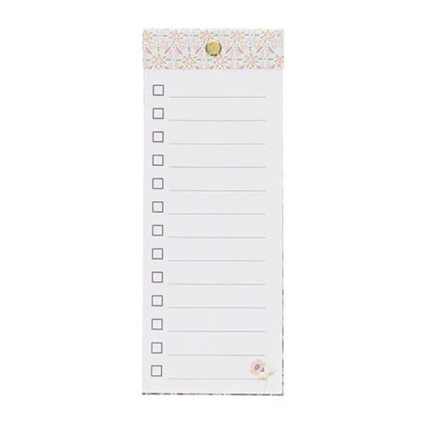 KIUB ESPRIT MAGNETIC NOTEPAD 21X8 cm. TO DO LIST