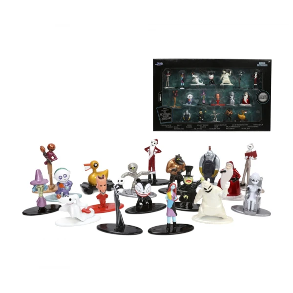 NIGHTMARE BEFORE CHRISTMAS NANO MULTIPACK ΜΕΤΑΛΛΙΚΕΣ ΦΙΓΟΥΡΕΣ