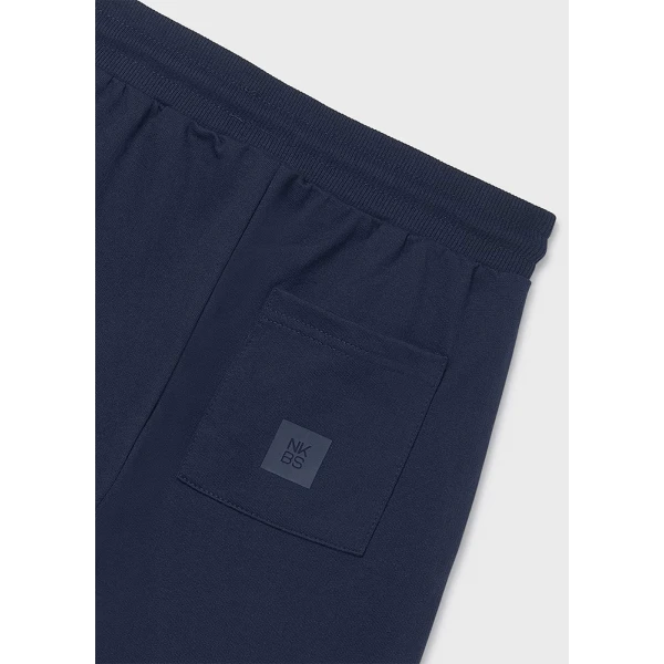 MAYORAL BERMUDA PANTS FLEECE BASIC NAVY BLUE 