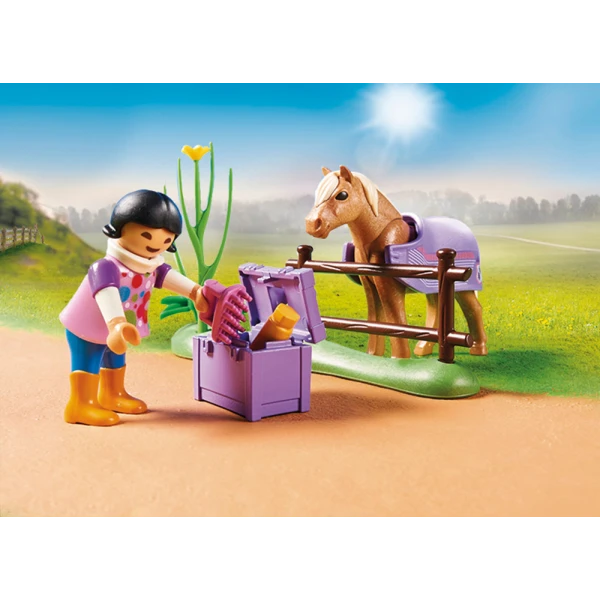 PLAYMOBIL COUNTRY ΑΝΑΒΑΤΡΙΑ ΜΕ ΠΟΝΥ ICELANDIC