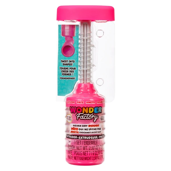 WONDER FACTORY NEVER DRY DOUGH EXTRUDER PINK