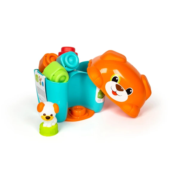 CLEMMY SOFT BUCKET PUPPY 6 BRICKS 