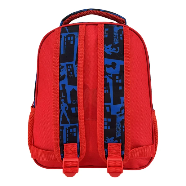 MUST TEAM PRESCHOOL BACKPACK 27X10X31 cm WITH 2 COMPARTMENTS SPIDERMAN BLUE