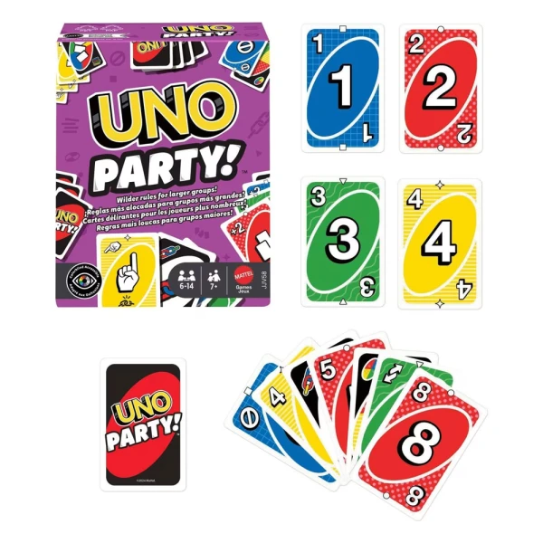 FAMILY TABLE GAME NEW UNO PARTY