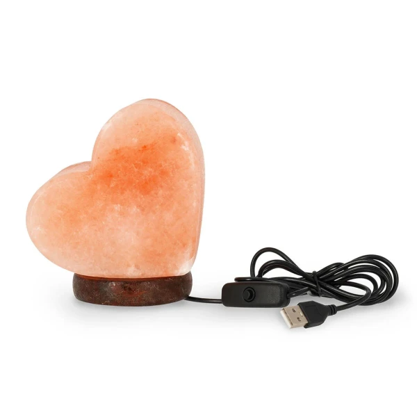 LEGAMI ΕΠΙΤΡΑΠΕΖΙΟ ΦΩΤΙΣΤΙΚΟ HIMALAYAN SALT - ΚΑΡΔΙΑ