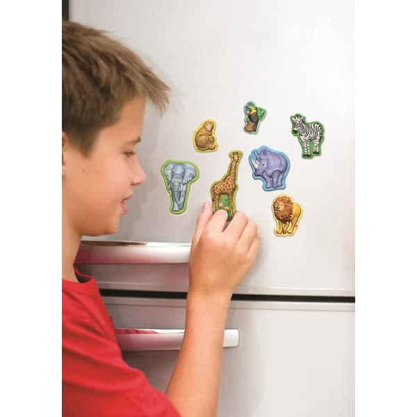 4M CONSTRUCTION WILD ANIMALS MAGNETS/PIN