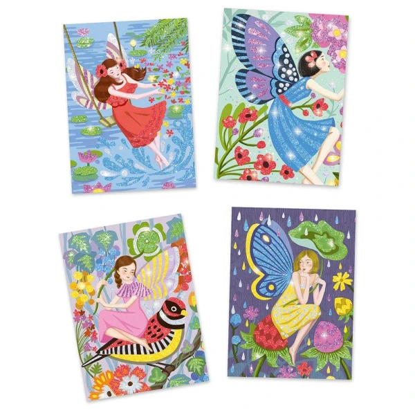 DJECO I CREATE FAIRY IMAGES WITH GLITTER