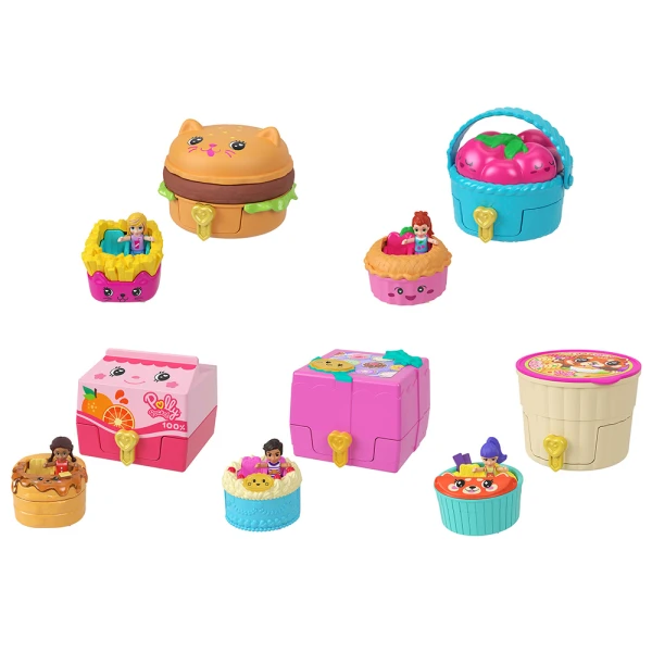 POLLY POCKET MINI TINY TAKEOUT REVEAL