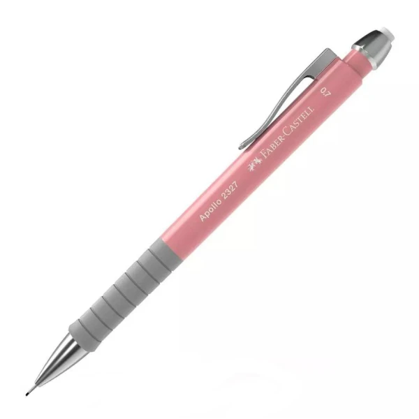 FABER-CASTELL ΜΗΧΑΝΙΚΟ ΜΟΛΥΒΙ APOLLO ΡΟΖΕ SHADOWS 0.7mm
