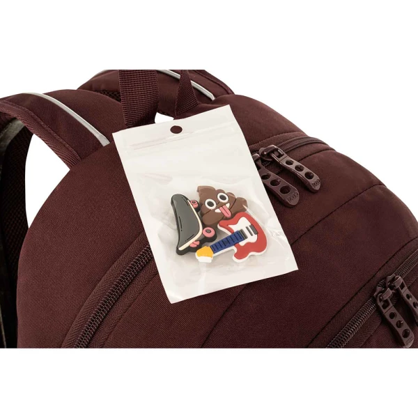 POLO 2026 BACKPACK PINS - BURGUNDY