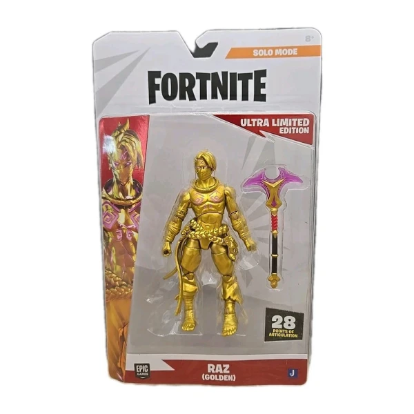 FORTNITE ΜΟΝΗ ΦΙΓΟΥΡΑ 10εκ. W24 - RAZ GOLDEN
