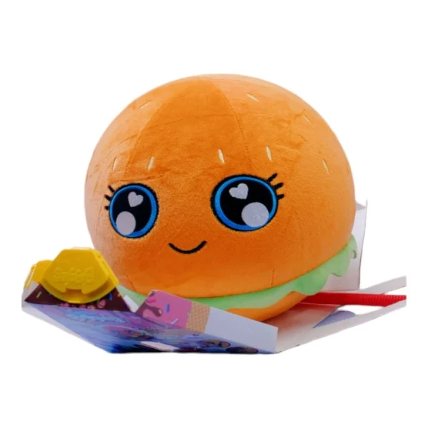 LITTLE BIGGIES FOODIES ΛΟΥΤΡΙΝΗ ΜΠΑΛΑ 22 εκ. - BURGER
