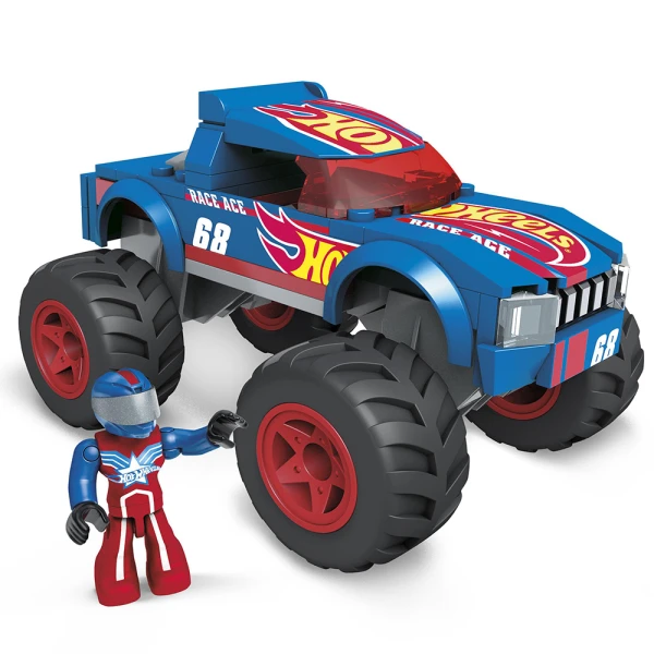 HOT WHEELS MIGHTY RACE ACE™ & GUNKSTER™ - BLUE