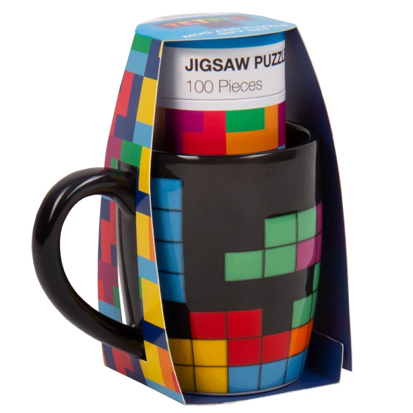 FIZZ TETRIS MUG 250ml AND PUZZLE 100 pcs. SET