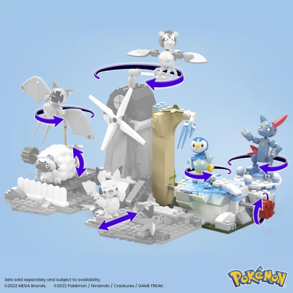 MEGA POKEMON - PIPLUP AND SNEASEL IN THE SNOW