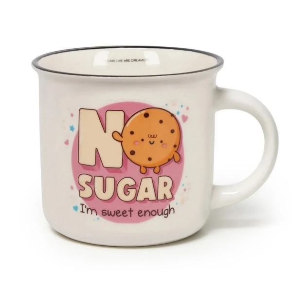 LEGAMI PORCELAIN MUG CUP-PUCCINO 350ml - NO SUGAR