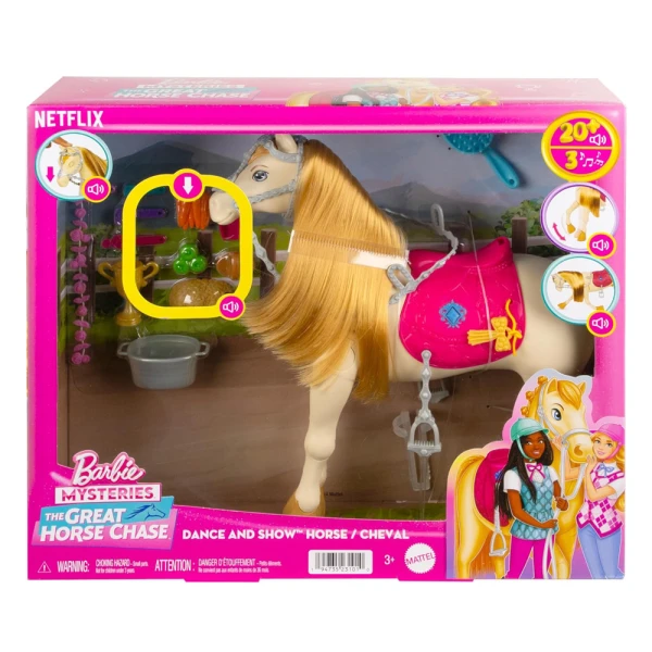 BARBIE MYSTERIES THE GREAT HORSE CHASE - DANCE AND SHOW HORSE