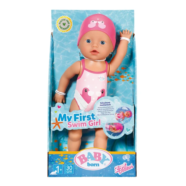 ZAPF CREATION BABY BORN ΚΟΥΚΛΑ ΚΟΛΥΜΒΗΤΡΙΑ 30 cm 
