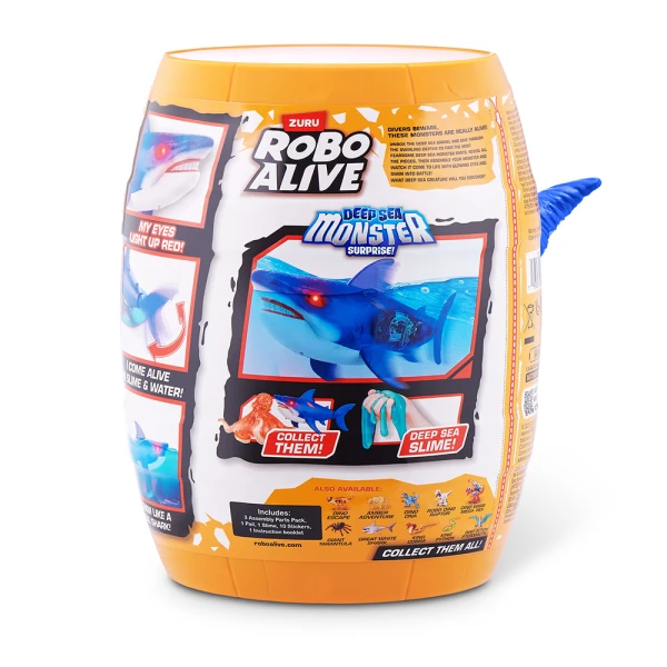 ZURU ROBO ALIVE BARREL DEEP SEA MONSTER SHARK