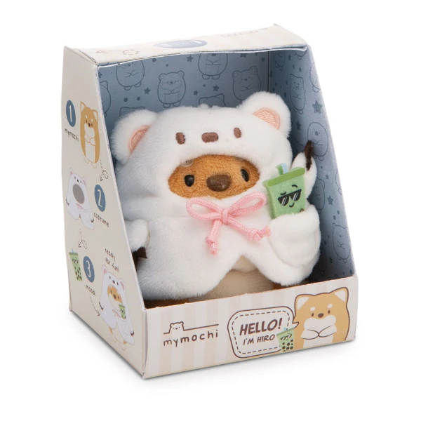 MY MOCHI PLUSH 8 cm IN GIFT BOX - DOG HIRO POLAR COSTUME