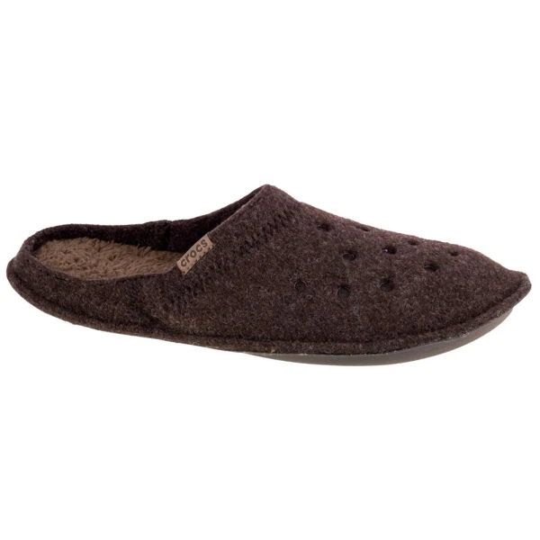 CROCS CLASSIC SLIPPER ESPRESSO/WALNUT