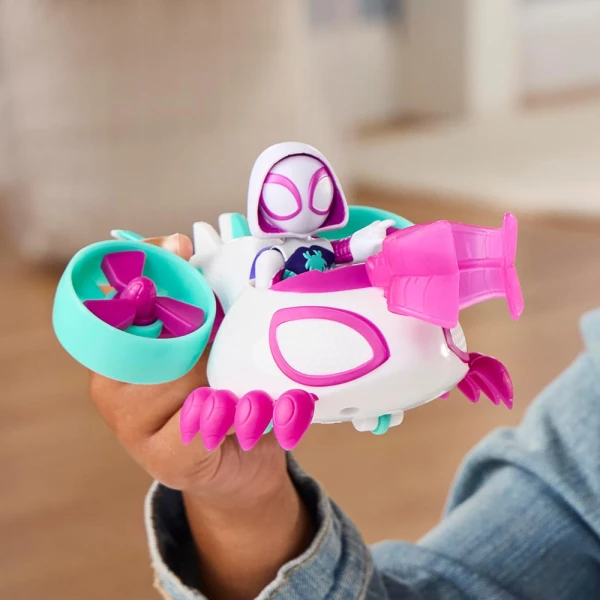 SPIDEY AND HIS AMAZING FRIENDS GHOST COPTER ΟΧΗΜΑ ΚΑΙ ΦΙΓΟΥΡΑ