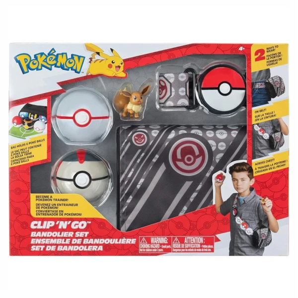 POKEMON CLIP N\' GO BANDOLIER SET WAVE 4 - EEVEE