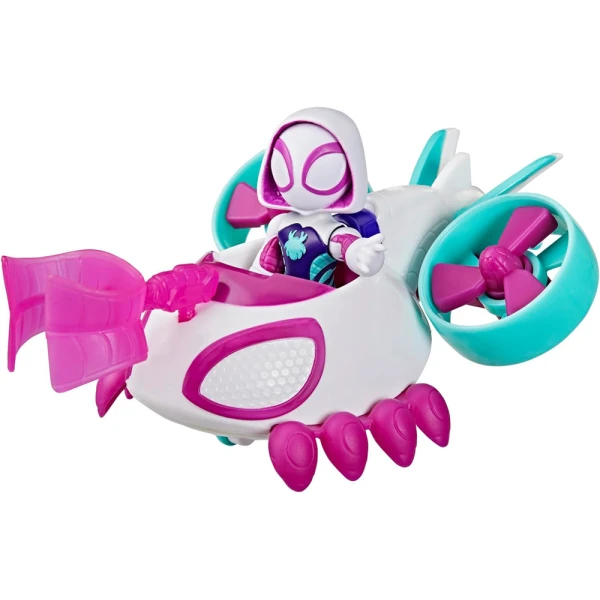 SPIDEY AND HIS AMAZING FRIENDS GHOST COPTER ΟΧΗΜΑ ΚΑΙ ΦΙΓΟΥΡΑ