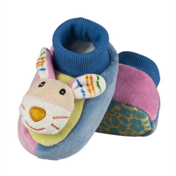 SOXO INFANT SLIPPERS WITH ANIMAL DONKEY