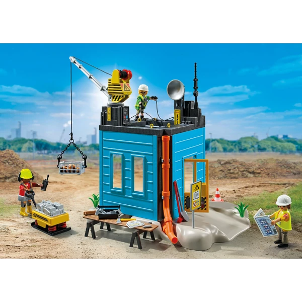 PLAYMOBIL ACTION HEROES CONSTRUCTION SITE